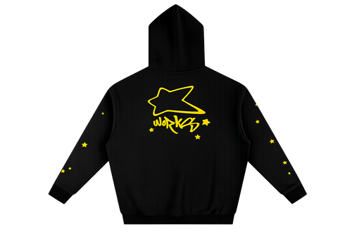 Super Thick Hoodie - Black by ST4R WORKS